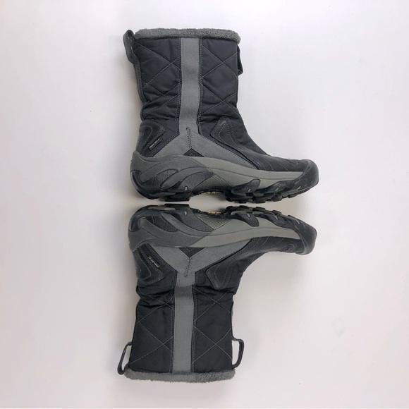 Keen Dry Betty black waterproof insulated snow boot womens side zip Size 7 - Picture 5 of 10